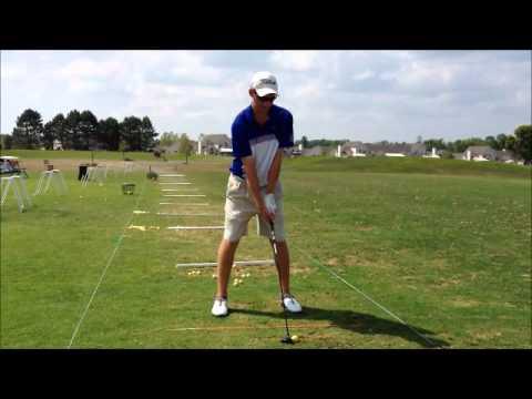 Video of Aaron Schauger - 3 wood - Front - Sept 2012