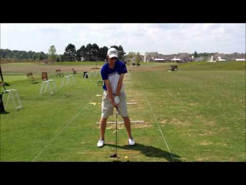 Video of Aaron Schauger - Driver Swing - Front - Sept 2012