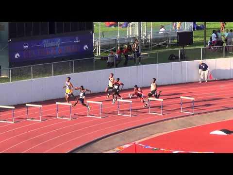 Video of 2015 Region 2-5A Meet | Boys 300mH H2 Prelims | 38.39