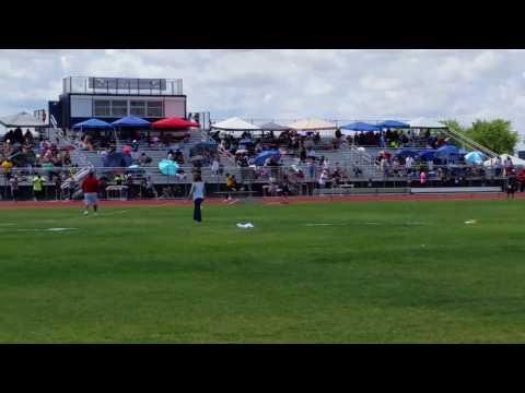 Video of 100m Walter Wallace Relays 5/16/15 