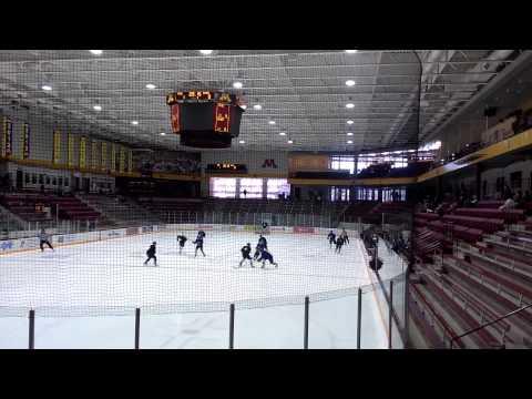 Video of Lincoln Stars USHL tryout camp #14 Blue jersey futures all-star game