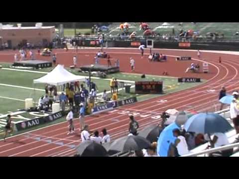 Video of Kahlia Columbus, 4x8, 4th leg, CL Stars, Junior Olympics 2012 Humble, Tx