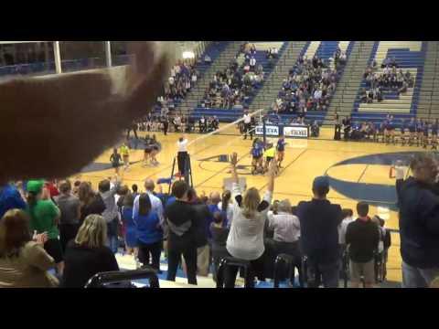 Video of Geneva High School Volleyball Game- 11/3/16- Sectional Finals 