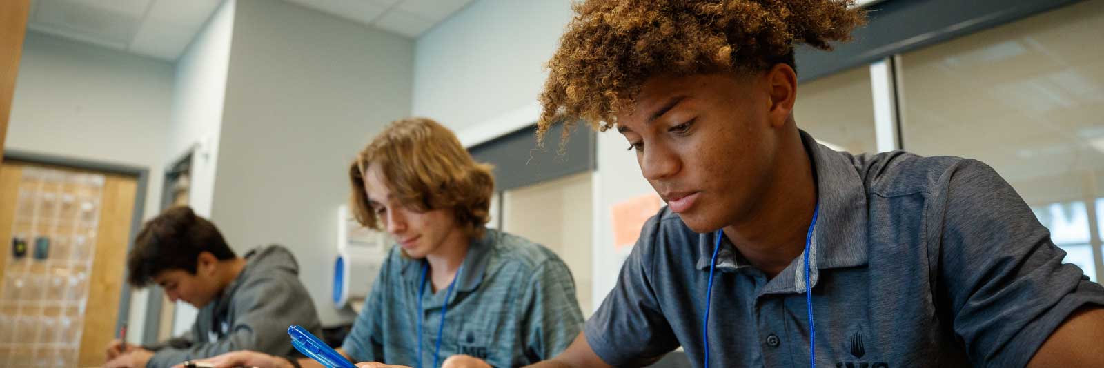 IMG students in classroom