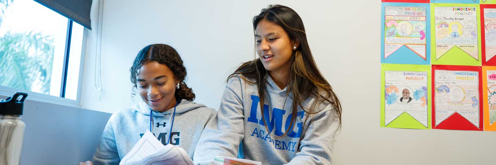 IMG students in classroom