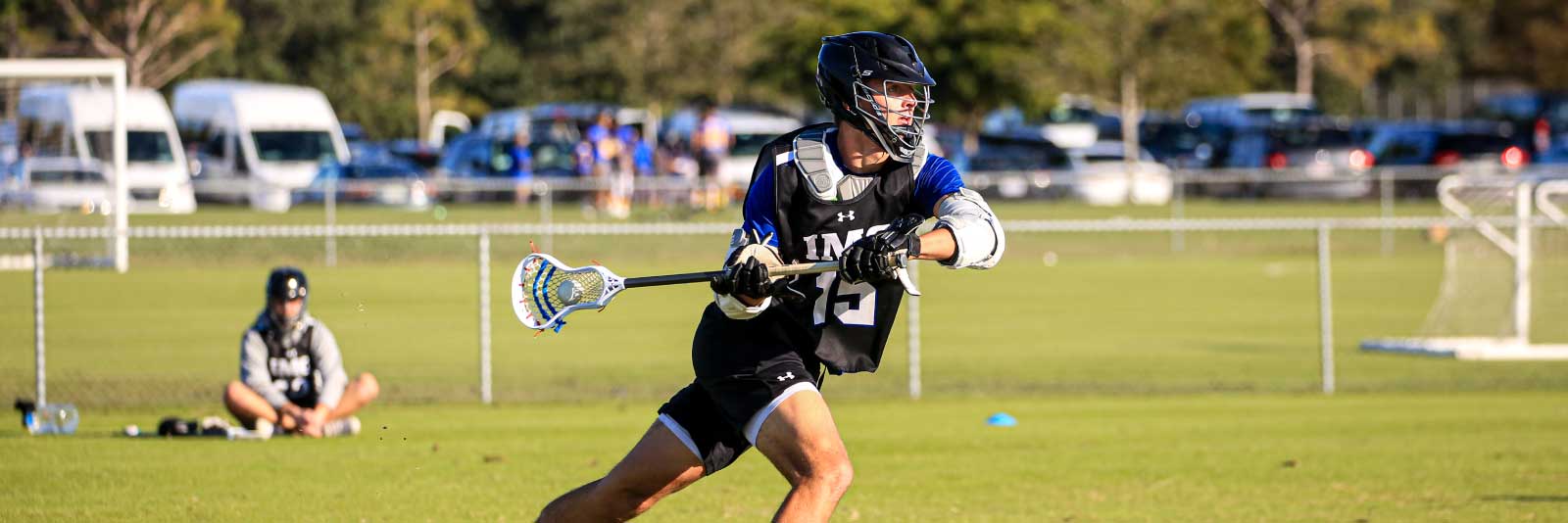 IMG lacrosse player on field